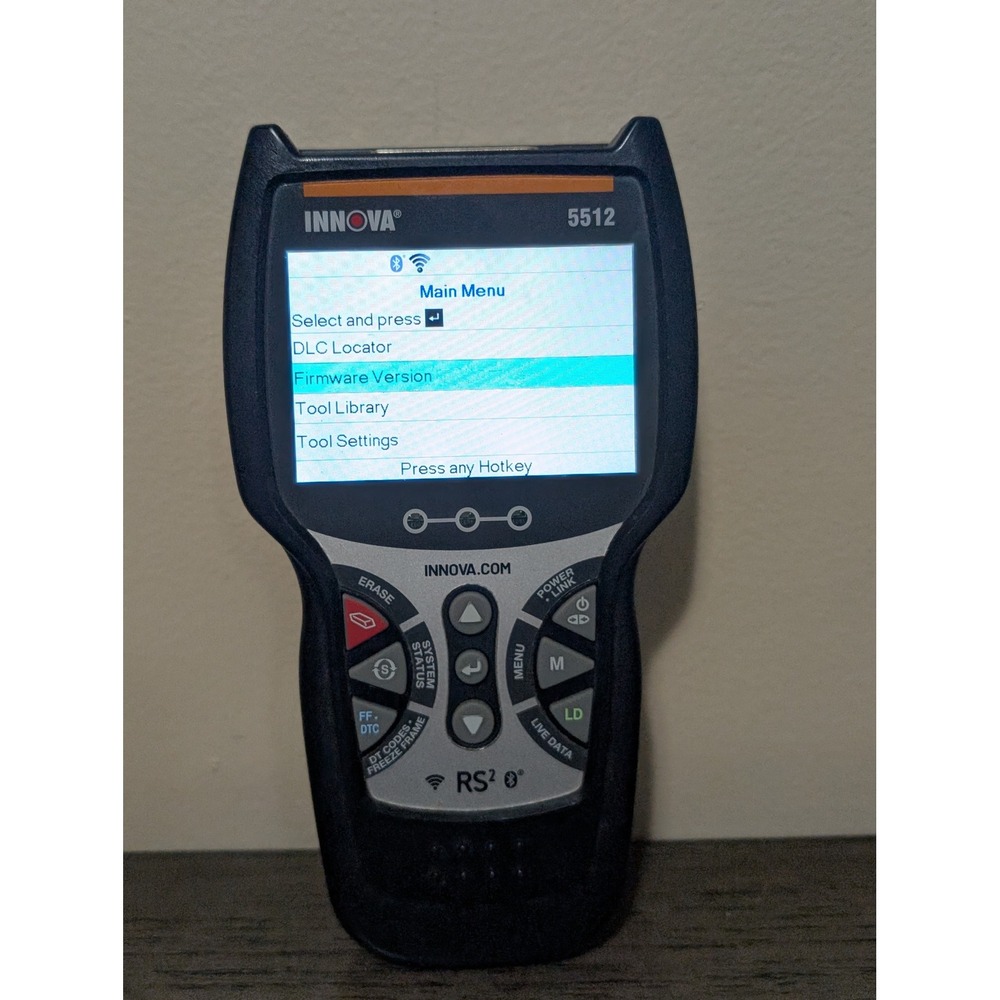 Innova 5512 Scan Tool Car Diagnostic OBD2 Black Good Bluetooth RS2 Reader - Picture 3 of 9